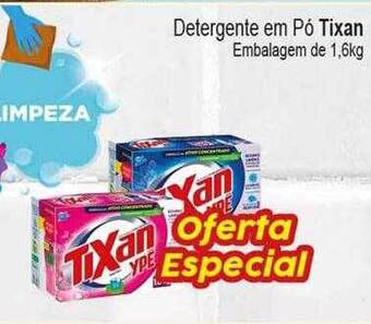 Villefort Atacadista Detergente Em Pó Tixan oferta