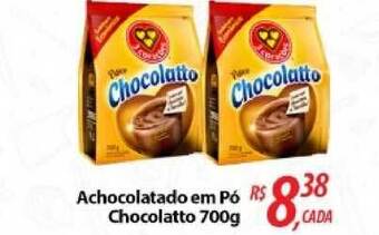 Achocolatado Em Po Chocolatto 700g
