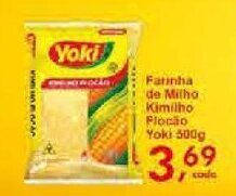 Rossi Supermercado Farinha de Milho Kimilho Flocao Yoki 500g oferta