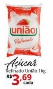 Ricoy Supermercados Acucar refinado Uniao 1kg oferta