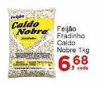 Rossi Supermercado Feijao Fradinho Caldo Nobre 1kg oferta