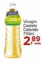 Rossi Supermercado Vinagre Castelo Colorido 750ml oferta