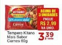 Tempero kitano Mais Sabor Carnes 60g