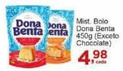 Rossi Supermercado Mist. Bolo Dona Benta 450g Chocolate oferta