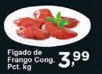 Rossi Supermercado Figado de Frango Cong. pct 1kg oferta