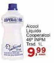Rossi Supermercado Alcool Liquido Cooperalcol 46 INPM tRad 1L oferta
