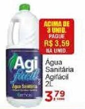 Rossi Supermercado Agua Sanitaria Agifacil 2L oferta