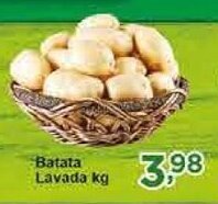 Rossi Supermercado Batata Lavada 1kg oferta