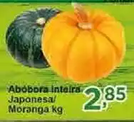 Abobora Inteira Japonesa/ Morango 1kg
