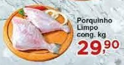 Rossi Supermercado Porquinho Limpo Congelado 1kg oferta