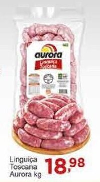 Rossi Supermercado Linguica Toscana Aurora 1kg oferta
