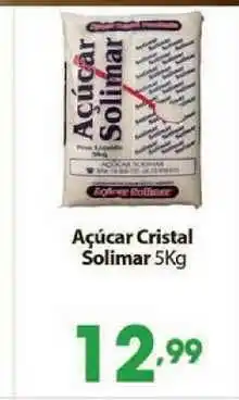 Coocerqui Açúcar Cristal Solimar 5kg oferta