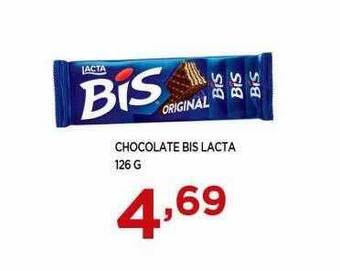 Apoio Mineiro Chocolate Bis Lacta oferta