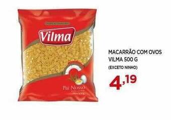 Apoio Mineiro Macarrão Com Ovos Vilma oferta