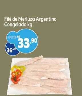 Filé De Merluza Argentino Congelado Kg