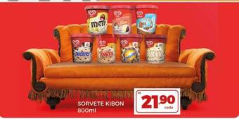 Supermercados Avenida Sorvete Kibon oferta