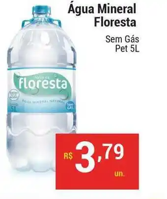 água Mineral Floresta Sem Gás 5L