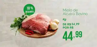 Oba Hortifruti Miolo De Alcatra Bovino 18% Desconto 1kg oferta