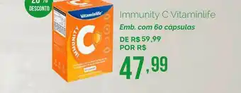 Immunity C Vitaminlife 20% Desconto