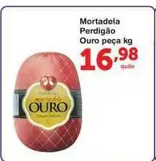 Roldão Mortadela Perdigão Ouro 1kg oferta