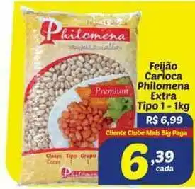 Feijão Carioca Philomena Extra Tipo 1 1kg
