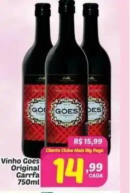 Vinho Goes Original Garrafa 750ml