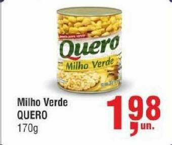 Higa Atacado Milho Verde Quero 170g oferta
