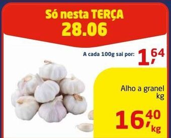 Tenda Atacado Alho a granel kg oferta