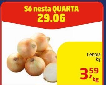 Tenda Atacado Cebola kg oferta