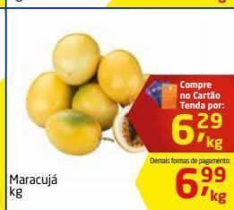 Tenda Atacado Maracujá kg oferta