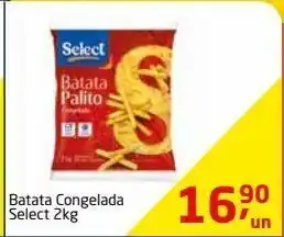 Batata congelada select 2kg