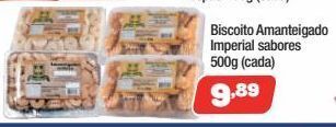 Biscoito amanteigado imperial sabores 500g