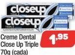 Creme dental close up triple 70g