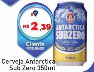 Tonin Superatacado Cerveja antarctica sub zero 350ml oferta