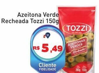 Tonin Superatacado Azeitona verde recheada tozzi 150g oferta