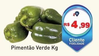 Tonin Superatacado Pimentão verde kg oferta