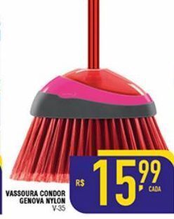 Vassoura condor genova nylon