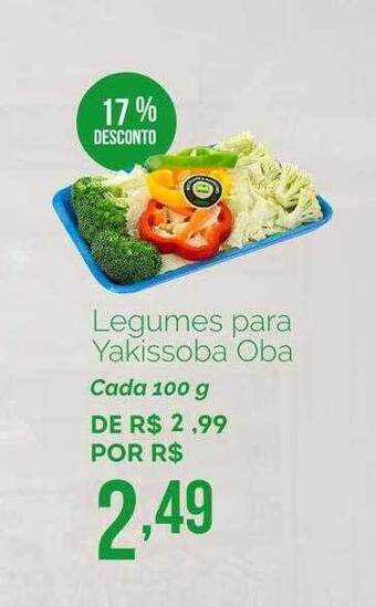 Legumes Para Yakissoba Oba 17% Desconto
