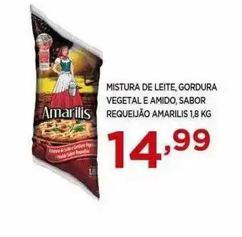 Apoio Mineiro Mistura De Leite Gordura Vegetale Amido Sabor Requeijão Amarilis oferta
