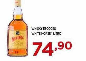 Apoio Mineiro Whisky Escocès White Horse oferta