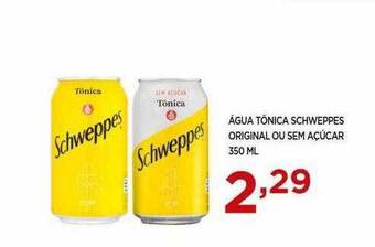 Apoio Mineiro água Tónica Schweppes Original Ou Sem Açúcar oferta