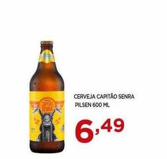 Apoio Mineiro Cerveja Capitão Senra Pilsen oferta