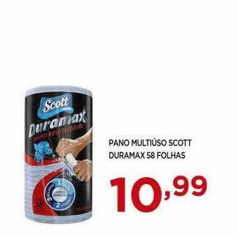 Pano Multiúso Scott Duramax 58 Folhas