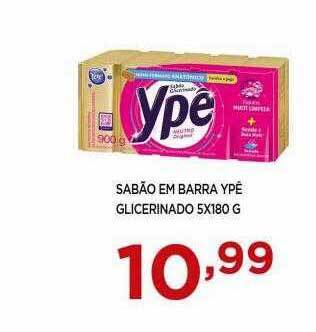 Apoio Mineiro Sabão Em Barra Ypê Glicerinado oferta