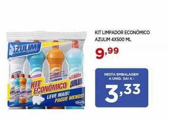 Kit Limpador Econômico Azulim