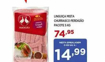 Apoio Mineiro Linguiça Mista Churrasco Perdigão Pacote oferta