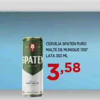 Apoio Mineiro Cerveja Spaten Puro Malte De Munique 1397 Lata oferta