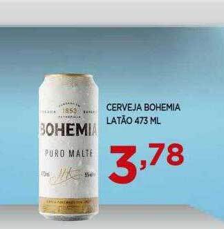 Cerveja Bohemia Latão