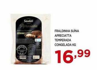 Apoio Mineiro Fraldinha Suína Apreciatta Temperada Congelada Kg oferta