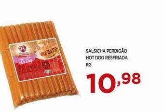 Apoio Mineiro Salsicha Perdigão Hot Dog Resfriada Kg oferta